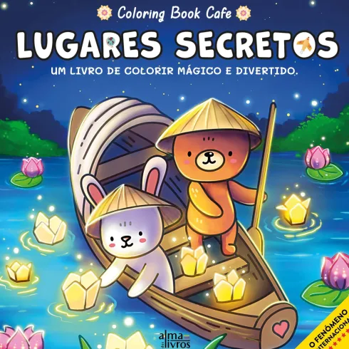Lugares Secretos de Coloring Book Cafe