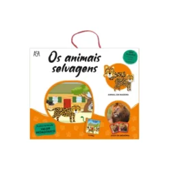 Mala de Atividades - os Animais Selvagens de Kirsten Påbøl Hansen