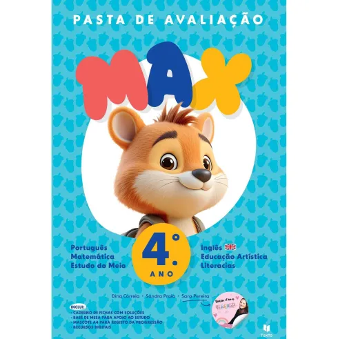 Max Pasta de Avaliação - 4.º Ano