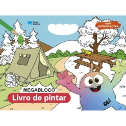 Megabloco: Livro para Pintar do Obi de Lídia Aguiar