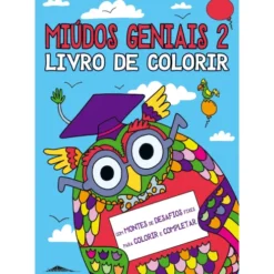 Miúdos Ainda Mais Geniais - Livro de Colorir de Chris Dickason