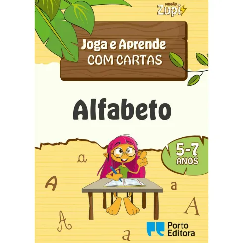 Missão Zupi - Alfabeto - Joga e Aprende com Cartas - 5-7 Anos