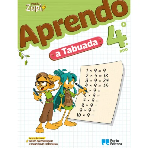 Missão Zupi - Aprendo A Tabuada - 4.º Ano
