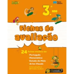 Missão Zupi! - Fichas de Avaliação - 3.º Ano 24 Fichas-Modelo de Português, Matemática, Estudo do Meio, Artes Visuais