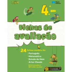 Missão Zupi! - Fichas de Avaliação - 4.º Ano 24 Fichas-Modelo de Português, Matemática, Estudo do Meio, Artes Visuais