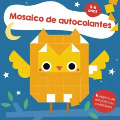 Mosaico de Autocolantes - Coruja 4-6 Anos de Yoyo Studios