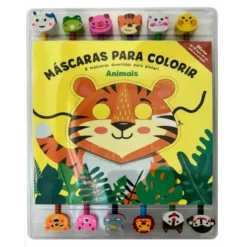 Máscaras para Colorir - Animais de ImageBooks