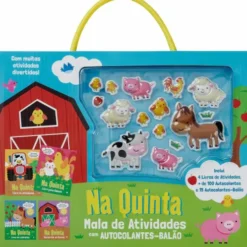 Na Quinta - Mala de Atividades com Autocolantes Balão de Mala De Atividades