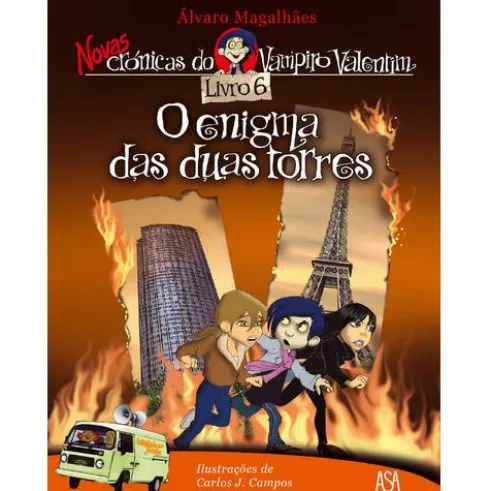Novas Crónicas do Vampiro Valentim Nº 6 - O Enigma das Duas Torres de Carlos J. Campos