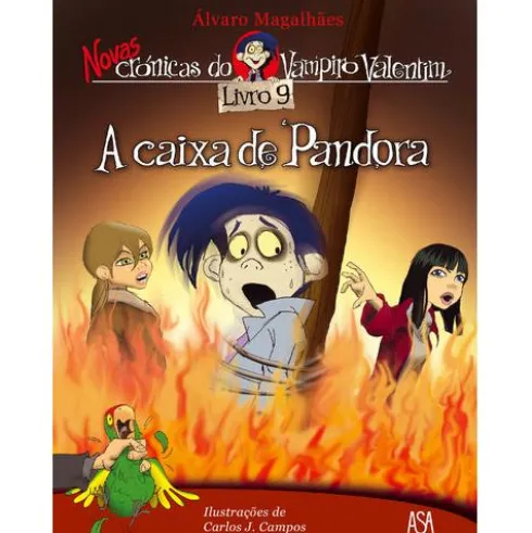 Novas Crónicas do Vampiro Valentim Nº 9 - A Caixa de Pandora de Álvaro Magalhães