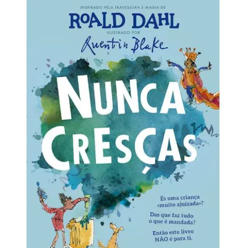 Nunca Cresças de Roald Dahl