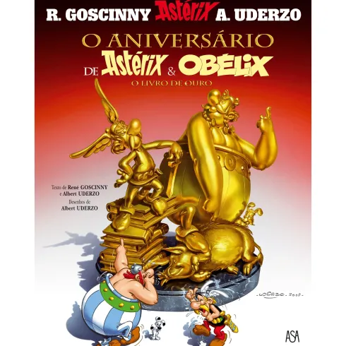 O Aniversário de Astérix e Obélix de René Goscinny e Albert Uderzo - Vol. 34