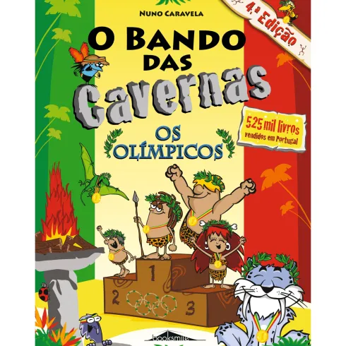 O Bando das Cavernas N.º 18de Nuno Caravela Os Olímpicos (3ª Edição)