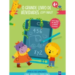 O Grande Livro de Atividades com Tablet - Letras e Números 4+ de YOYO BOOKS