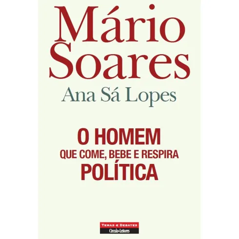 O Homem que Come, Bebe e Respira Política de Ana Sá Lopes e Mário Soares