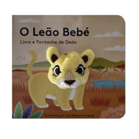 O Leão Bebé: Livro e Fantoche de Dedo de ImageBooks