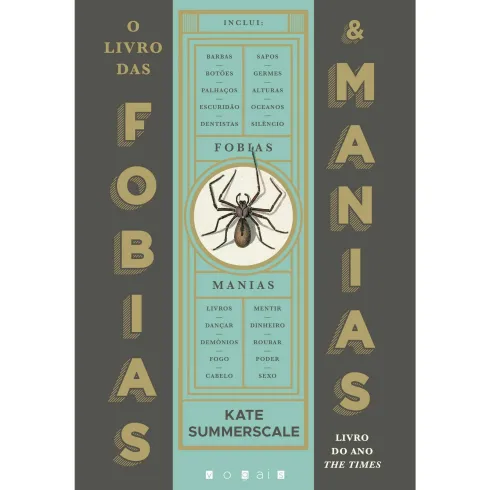 O Livro das Fobias e Manias de Kate Summerscale