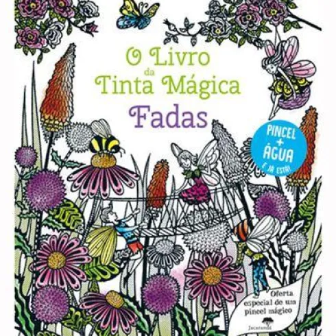 O Livro da Tinta Mágica de Barbara Bongini - Fadas