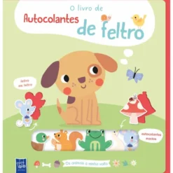 O Livro De Autocolantes De Feltro - Animais À Minha Volta de YOYO BOOKS