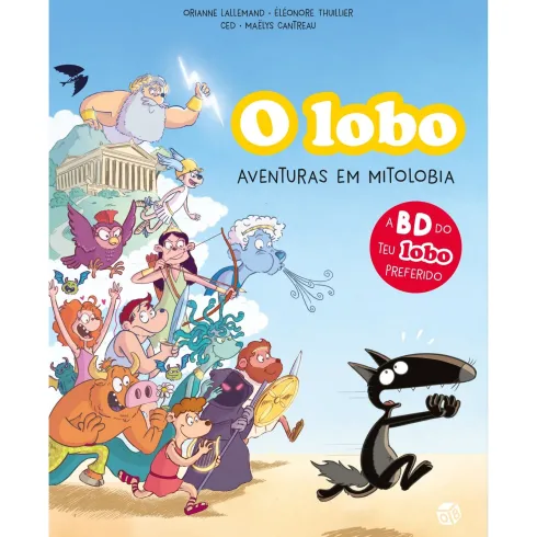 O Lobo-Aventuras Em Mitolobia:Livro De Histórias de Orianne Lallemand