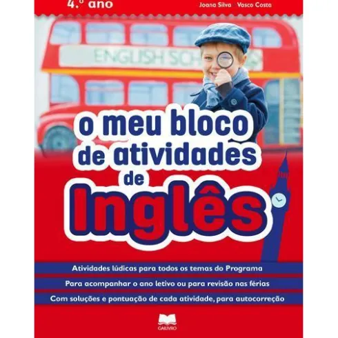 O Meu Bloco Atividades de Inglês 4º Ano de Joana Silva e Vasco Costa
