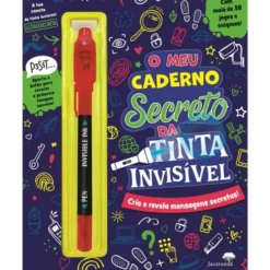 O Meu Caderno Secreto da Tinta Invisivel de TINTA INVISIVEL