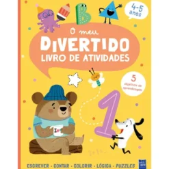 O Meu Divertido Livro De Atividades - Urso 4-5 Anos de Yoyo Books