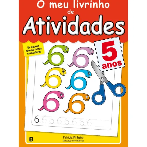 O Meu Livrinho de Atividades - 5 Anos de Patrícia Pinheiro
