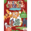 O Meu Livro de Autocolantes - Animais Selvagens: Livro de Atividades com Oferta de Autocolantes