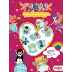 O Meu Livro de Autocolantes - Fadas: Livro de Atividades com Oferta de Autocolantes