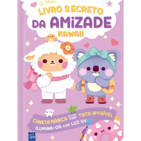 O Meu Livro Secreto Da Amizade Kawaii - Rosa de Yoyobooks