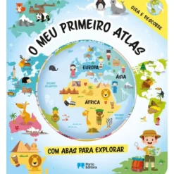 O Meu Primeiro Atlas - Com Abas Para Explorar de Laura Occhiuzzi
