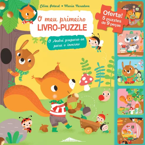 O Meu Primeiro Livro - Puzzle de Céline Potard