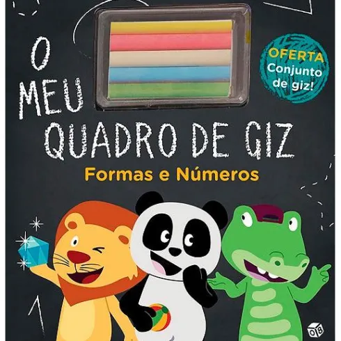 O Meu Quadro de Giz - Formas e Números de Panda