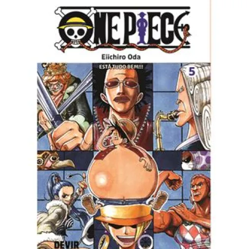 One Piece Nº 5 - Está Tudo Bem!!! de Eiichiro Oda