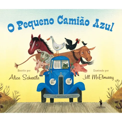 O Pequeno Camião Azul de Hinnn!», Fez O Cavalo. E O Pato Fez «Quá-Quá!». «Bip-Bip», Fez O Pequeno Camião Azul Naquele Bruá! O Pequeno Camião Azul Ensina A Um Camião De Carga Grande E Importante O Valor Da Amizade E Da Entreajuda.