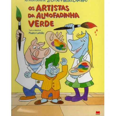 Os Artistas da Almofadinha Verde de Pedro Leitão