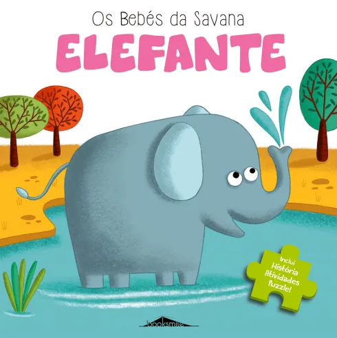 Os Bebés da Savana Nº 1 - Elefante de Christophe Boncens