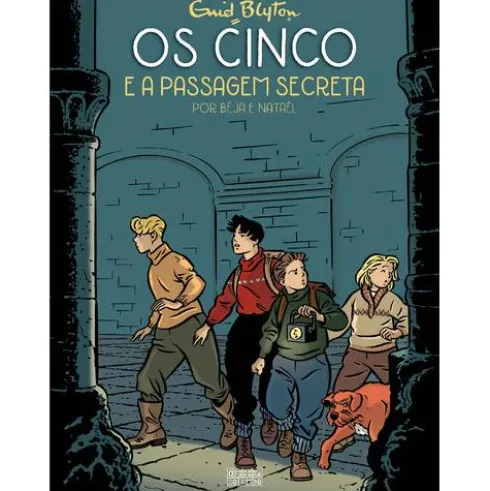 Os Cinco em BD N.º 2 - Os Cinco e a Passagem Secreta de Enid Blyton