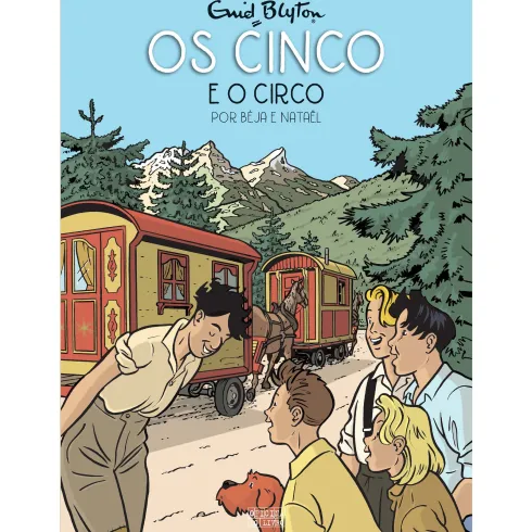 Os Cinco em BD Nº 6 - os Cinco e o Circo de Enid Blyton