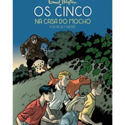 Os Cinco em BD Nº 5 - os Cinco na Casa do Mocho de Enid Blyton