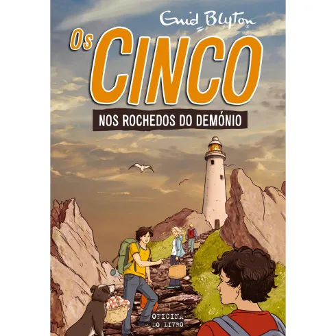 Os Cinco nos Rochedos do Demónio de Enid Blyton - Volume 19