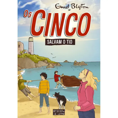 Os Cinco Salvam o Tio de Enid Blyton - Volume 6