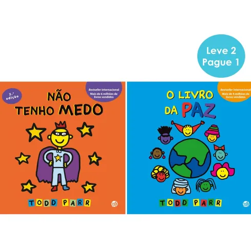 Os Livros do Todd - Não Tenho Medo | O Livro da Paz de Todd Parr
