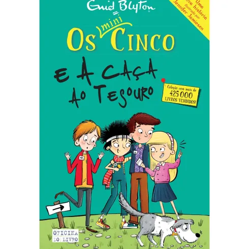 Os Mini-Cinco 19Os Cinco E A Caça Ao Tesouro de Enid Blyton
