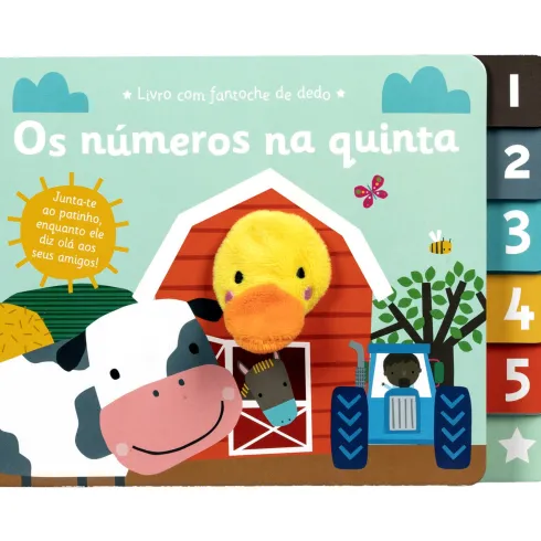 Os Números na Quinta - Livro com Fantoche de Dedo