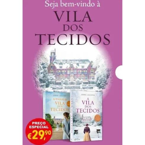 Pack A Vila Dos Tecidos | As Filhas Da Vila Dos Tecidos de Anne Jacobs