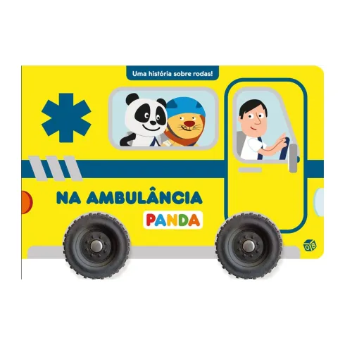 Panda Sobre Rodas:Na Ambulância-Livro De Histórias de Zero A Oito