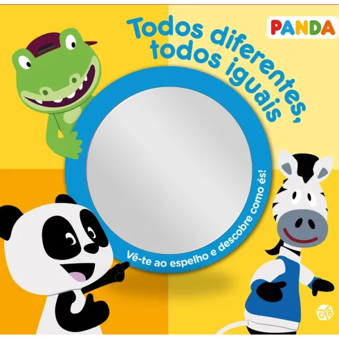 Panda-Todos Diferentes,Todos Iguais:Livro DeHistórias de Zero a Oito