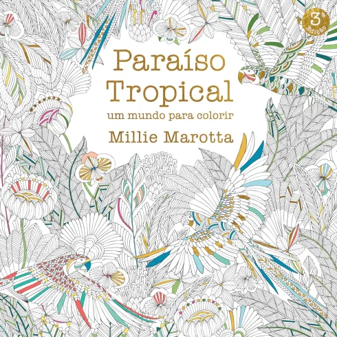 Paraíso Tropical - Um Mundo para Colorir